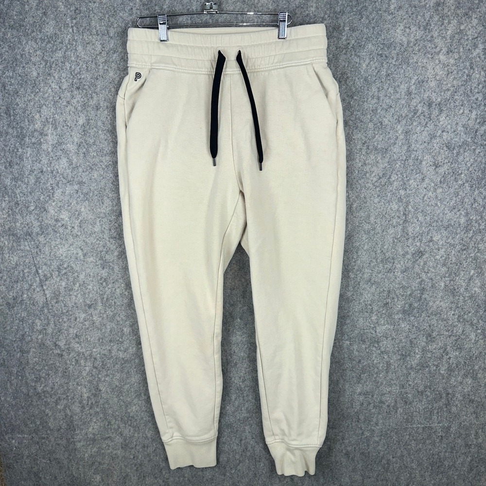 Public Rec Joggers Mens 30/28 Cream Better Backcountry Pima Cotton Stretch Pants